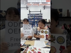 Ten years of production experience, nice embroidery patch and service and hight quality patch