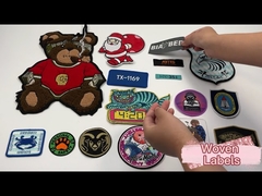 Embroidered Custom Chenille Patches Chenille Logo Patch For Clothing