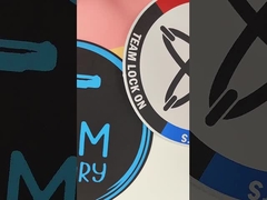 Сплетя методы вышили утюгу на заплатах ткань Twill одевает аксессуары