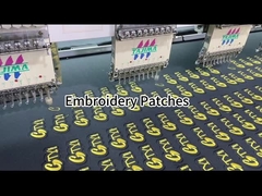 Washable имя рубашки работы латает изготовленный на заказ вышитый утюг на заплатах