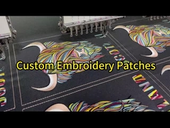 Вышитое животным утюг на цвете Пандоне 5 до 8км заплат одежды 8км для одежды