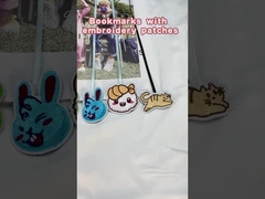 Ручка животной коробки изготовленная на заказ на вышитых заплатах отсутствие усадки для шляпы одежды