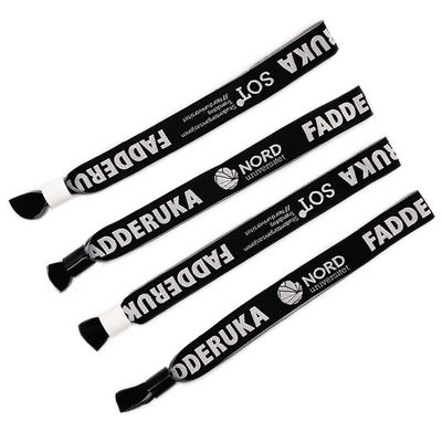 Браслеты фестиваля изготовленные на заказ сплетенные персонализировали Wristbands события
