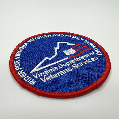 Утюг компании равномерный на Twill цвета Pandone заплат вышивки/чувствуемый/ткань/хлопок