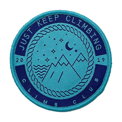 2019 Взбираясь на заказ нашивки для рюкзака Экологически чистая одежда Нашивки для значков