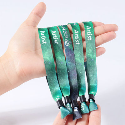 Wristbands ткани партии события диапазонов запястья полиэстера сплетенные лентой напечатанные диапазоном