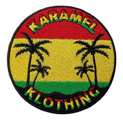 Утюг ткани Twill нестандартной конструкции на заплатах вышивки заплат 100% вышивки полных