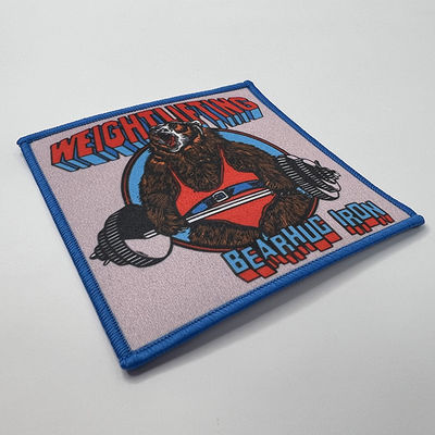 Washable сплетенное изготовленное на заказ латает Eco дружелюбный бархат Twill цвета Pantone чувствовал материальным