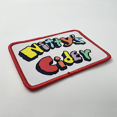 цвет значков PMS ткани 3M слипчивый сплетенный Appliqued сплетя методы Washable
