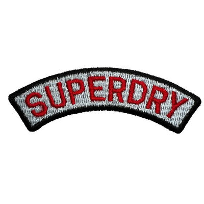 Заплаты логотипа дизайнерские изготовленные на заказ для утюга куртки Washable на вышитых заплатах