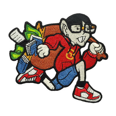 Вышитые спорт утюжат на холсте Pantone Twill заплат для ткани