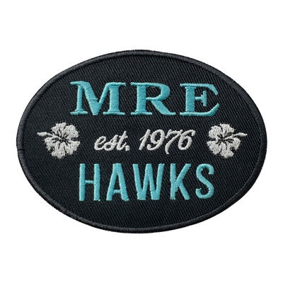 Пресса жары подпирая слипчивый утюг на вышитых заплатах для ткани бейсбола